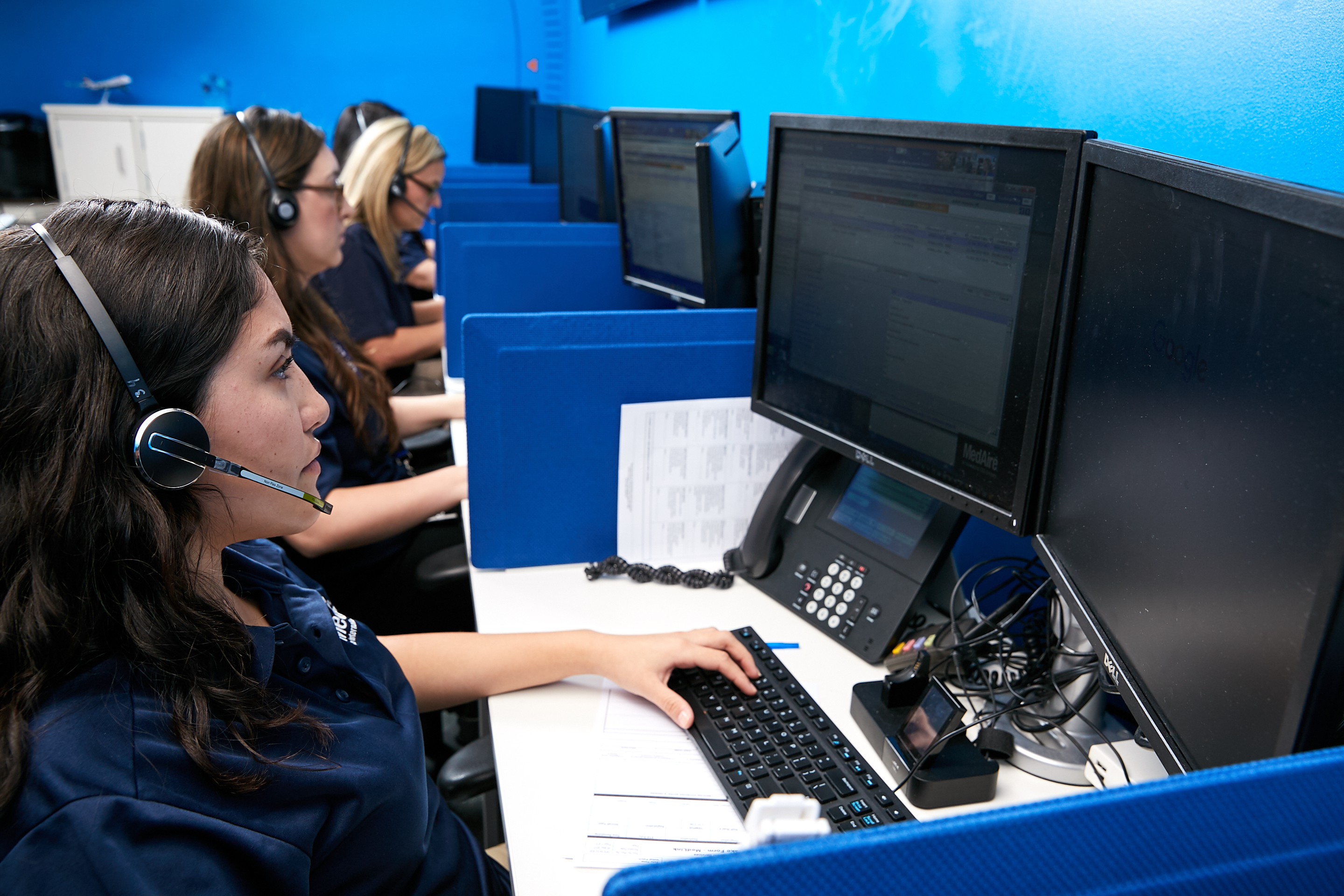 MedAire clinical team providing remote support