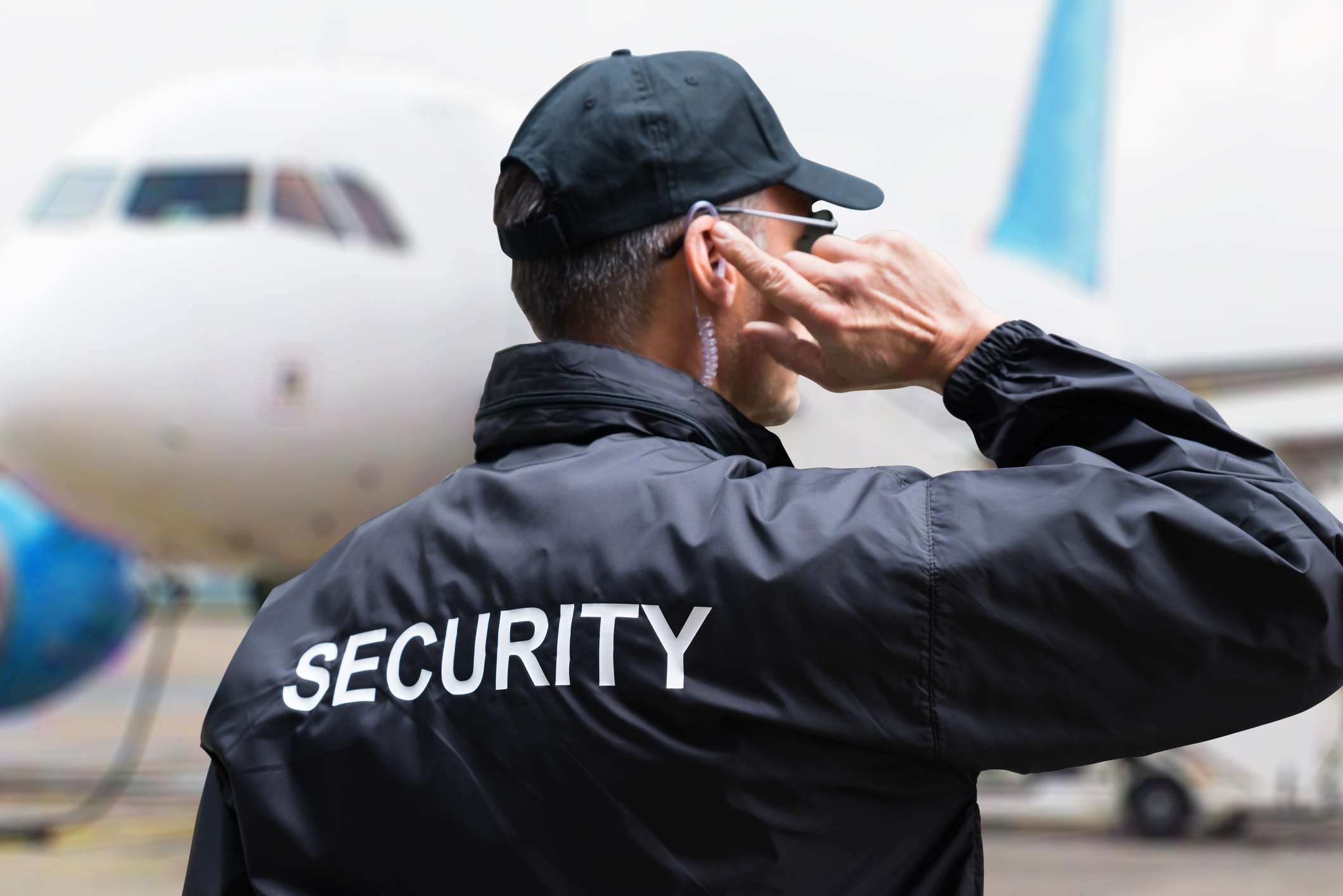 Security Guard with Aircraft
