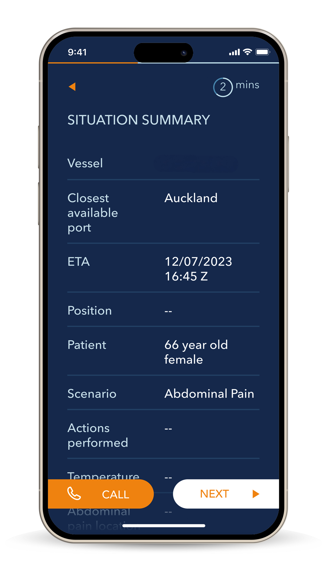 Patient Details Extended Interface